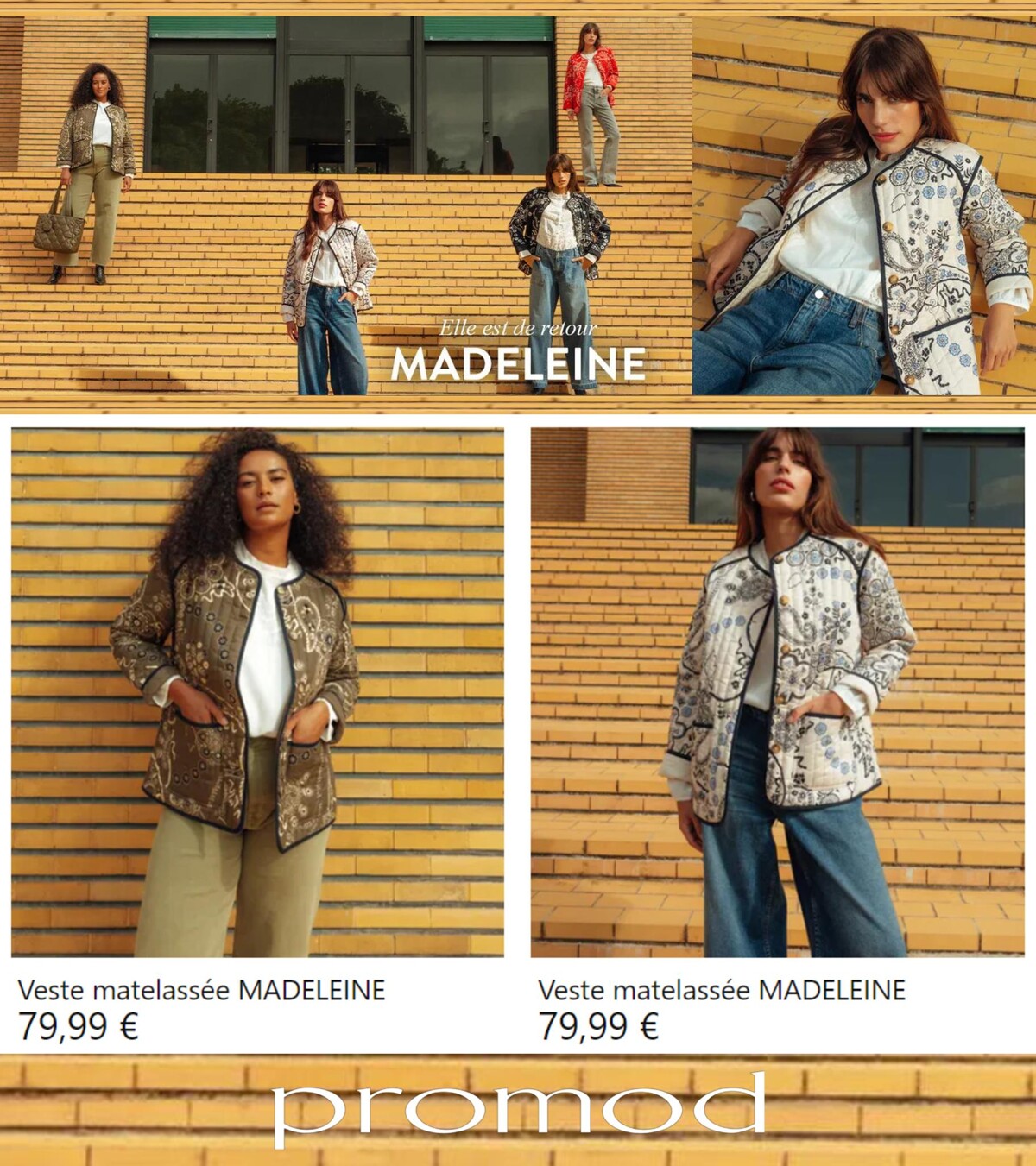 Catalogue Elle est de Retour Madeleine, page 00003