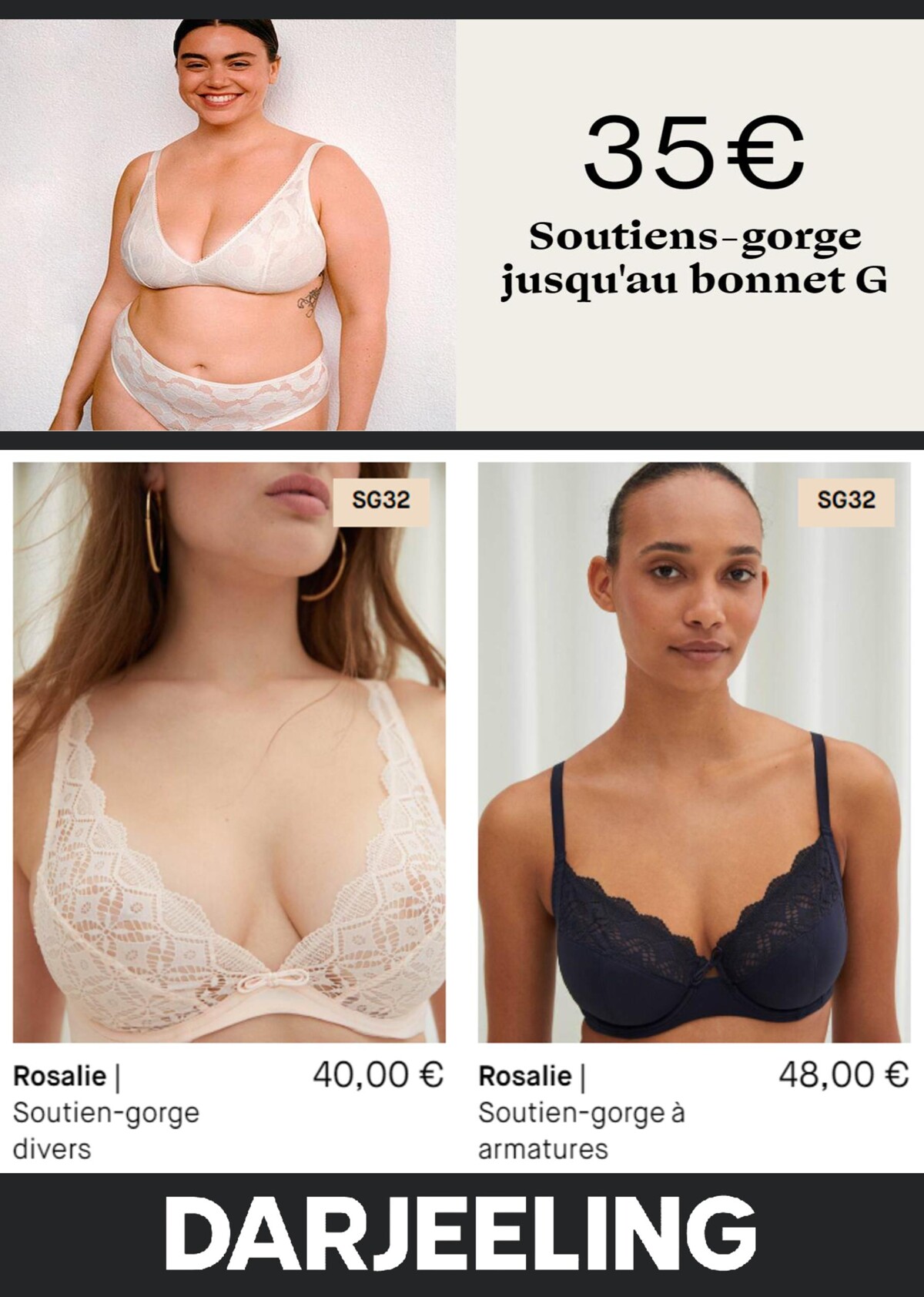 Catalogue Le 2ème Soutien-Gorge à 32€, page 00003