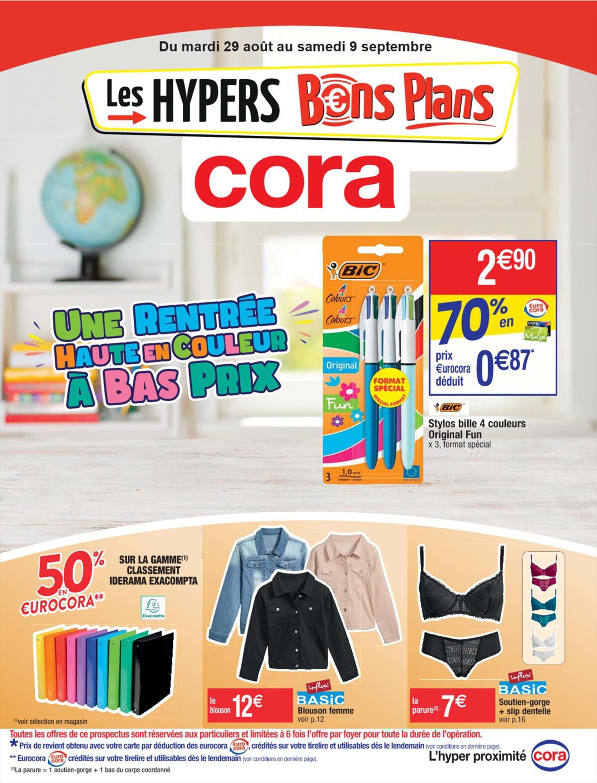 Catalogue Une rentrée haute en couleur à bas prix, page 00001