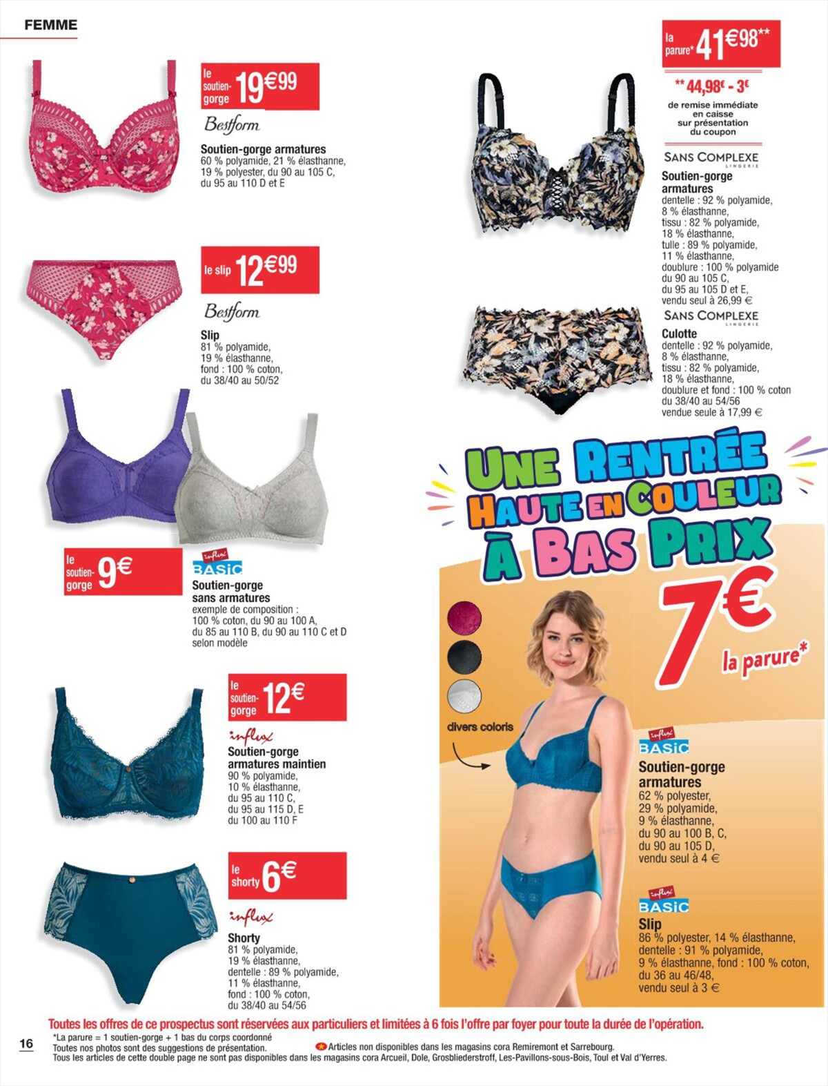 Catalogue Une rentrée haute en couleur à bas prix, page 00016