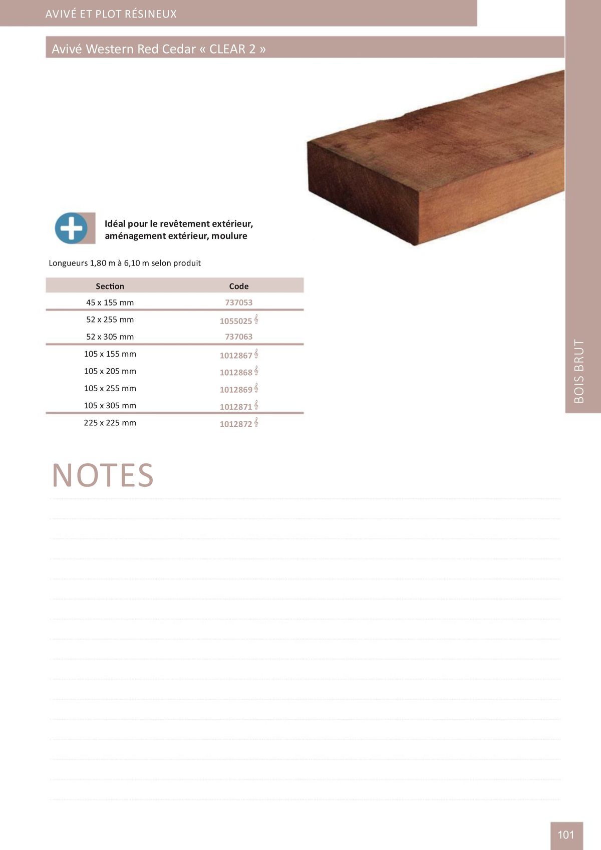 Catalogue Catalogue bois-panneaux, page 00101