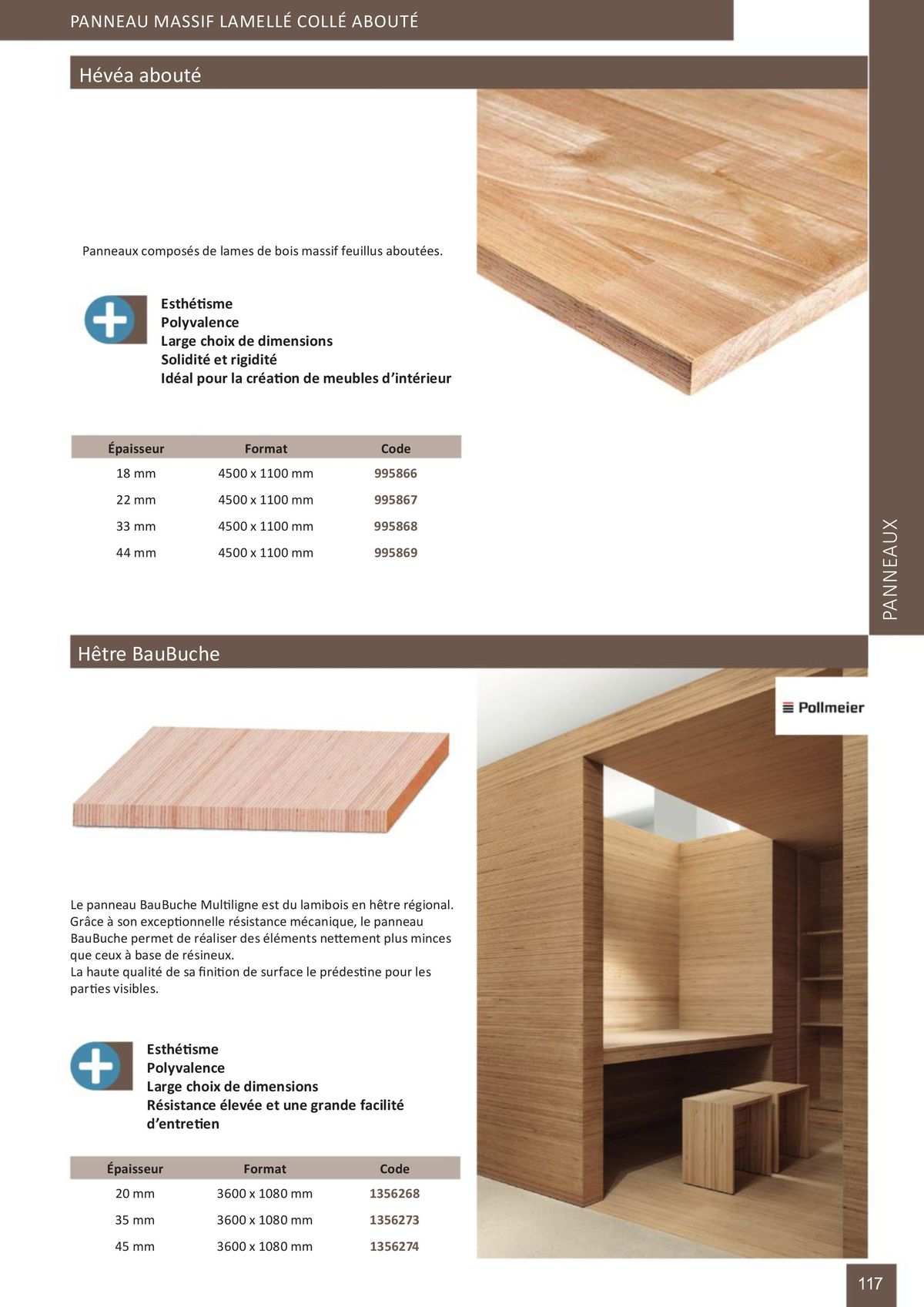Catalogue Catalogue bois-panneaux, page 00117