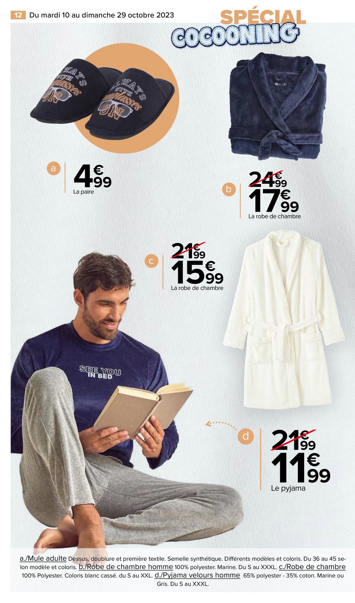 Catalogue Spécial Textile! Les petits prix de la rentrée , page 00012