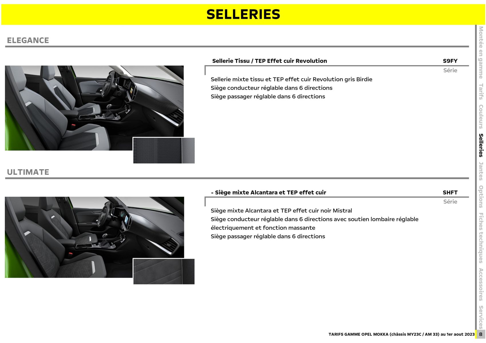 Catalogue MOKKA & OPEL MOKKA ELECTRIC, page 00009