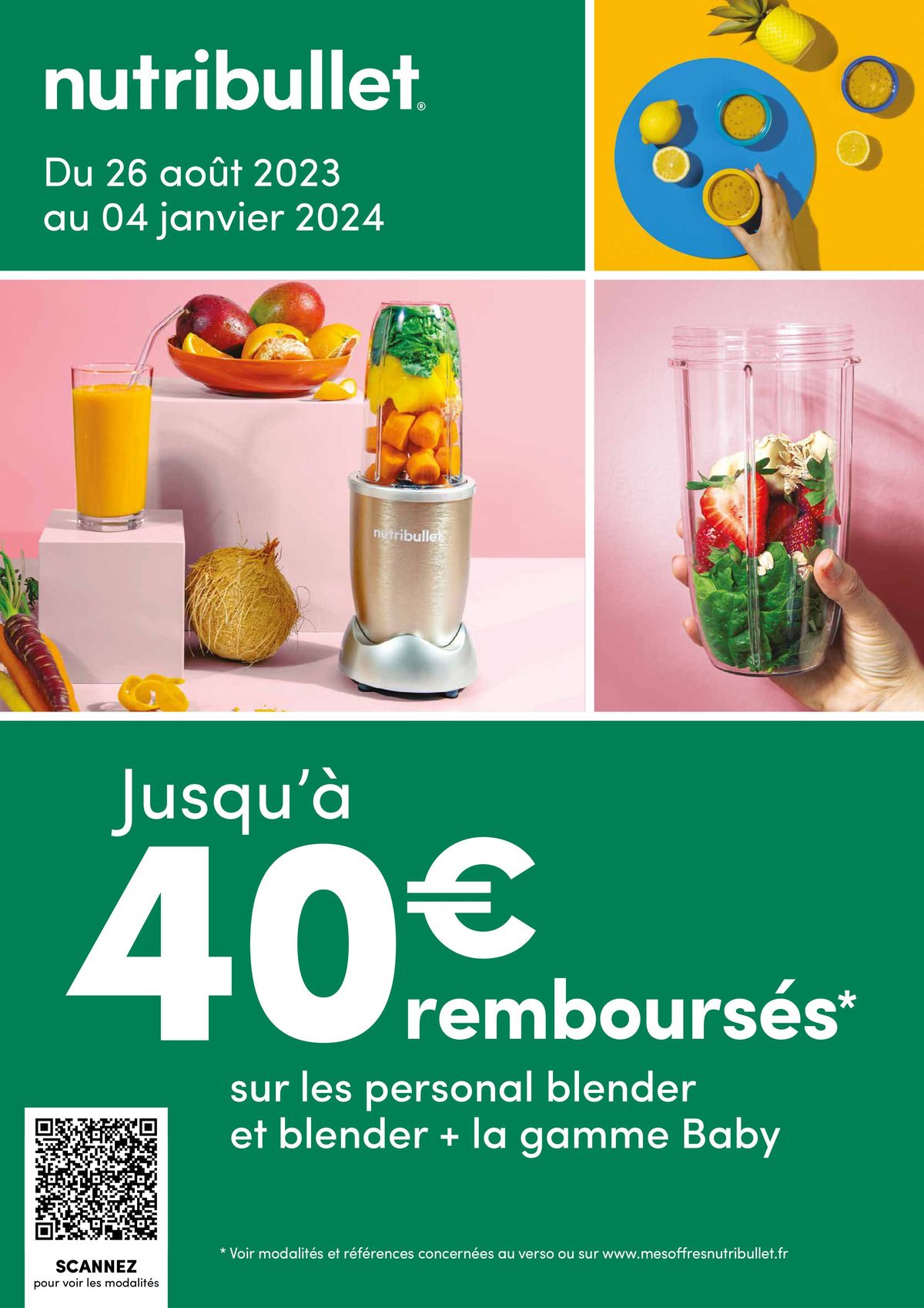 Catalogue Jusqu'à 40€ remboursés !, page 00001