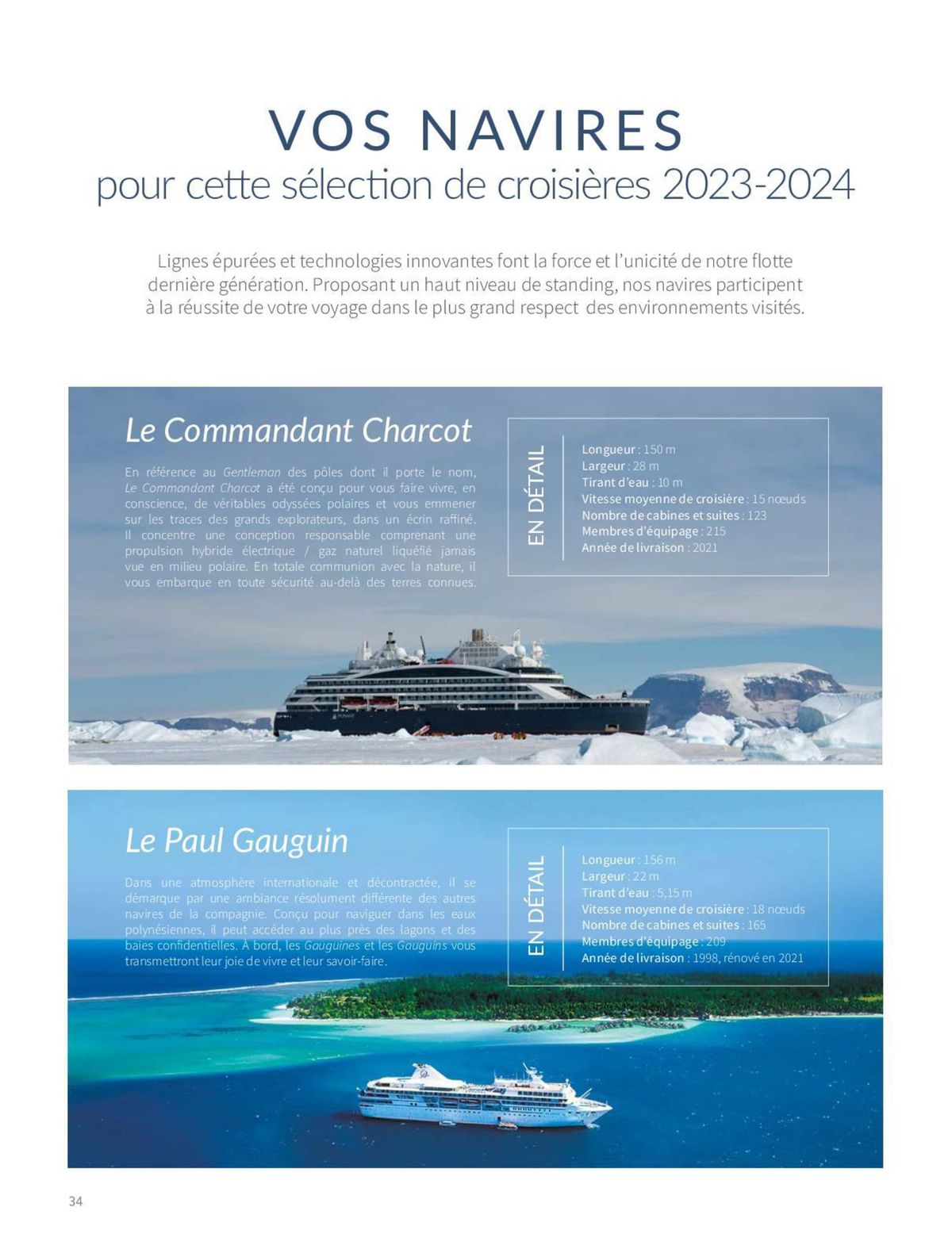 Catalogue Sélection de croisières hiver 2023-2024 , page 00027