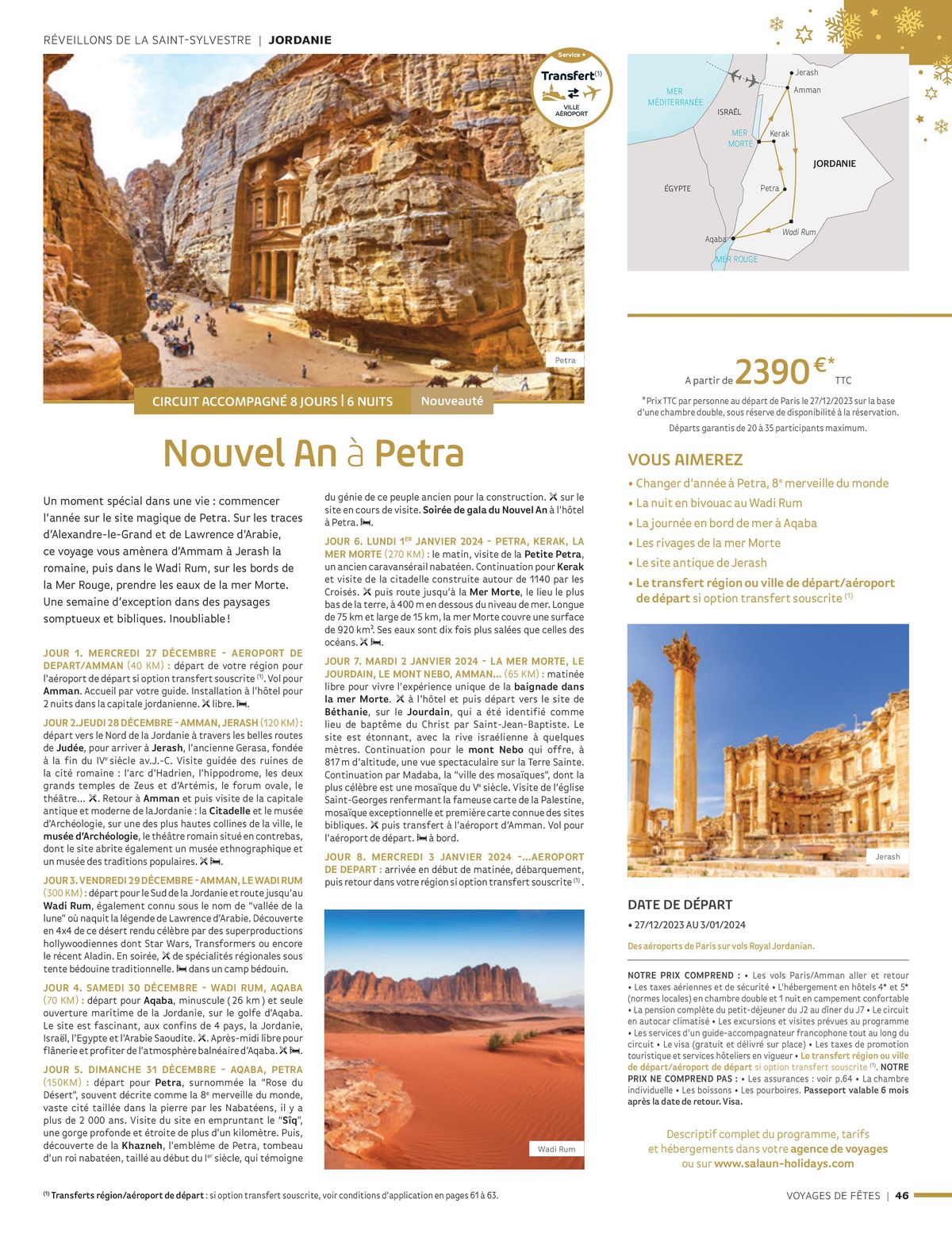 Catalogue Voyages de Fêtes 2023-2024, page 00046