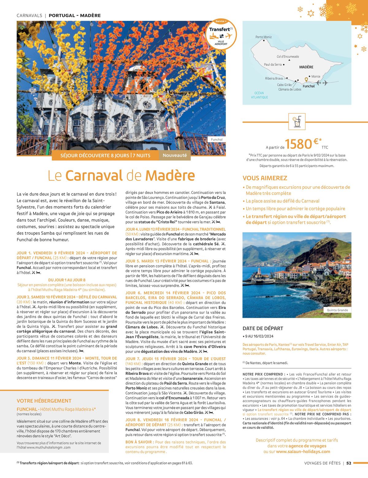 Catalogue Voyages de Fêtes 2023-2024, page 00052