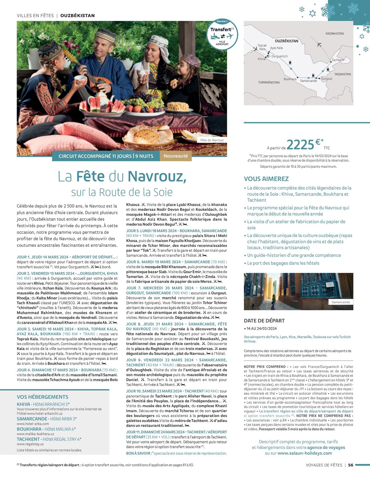 Catalogue Voyages de Fêtes 2023-2024, page 00056