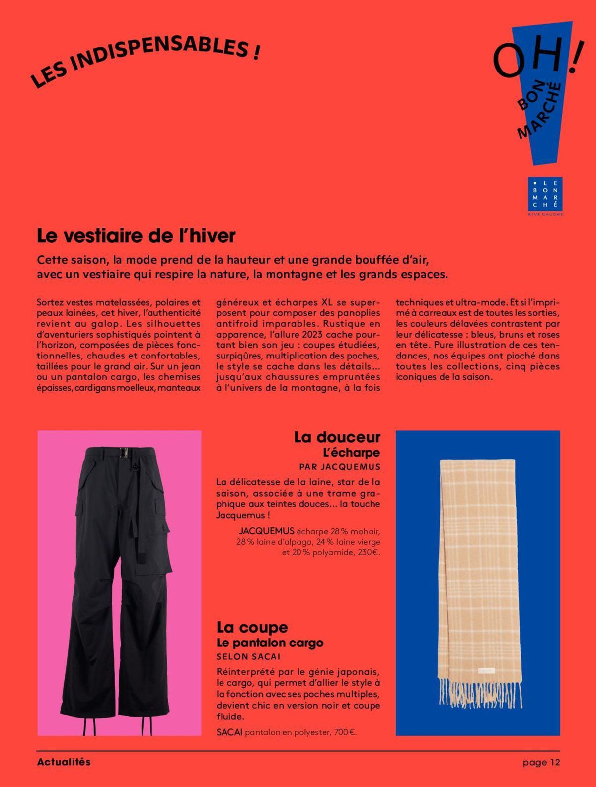 Catalogue Catalogue Le bon marché, page 00003