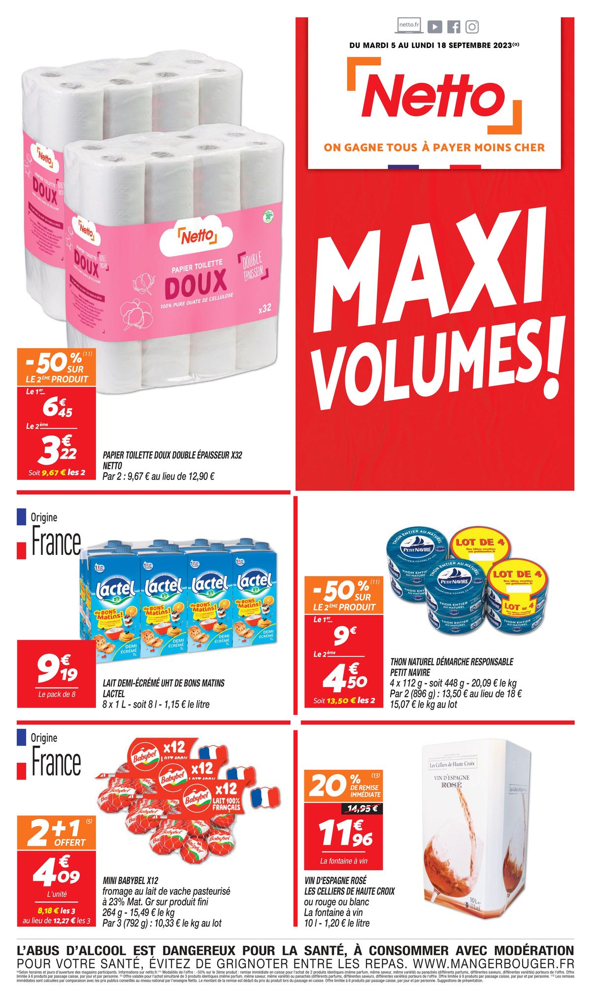 Catalogue SEMAINE PROCHAINE : MAXI VOLUMES !, page 00001