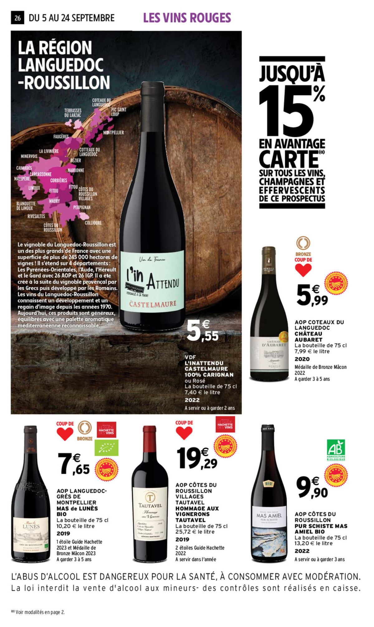 Catalogue EVE FOIRE AUX VINS AUTOMNE, page 00020