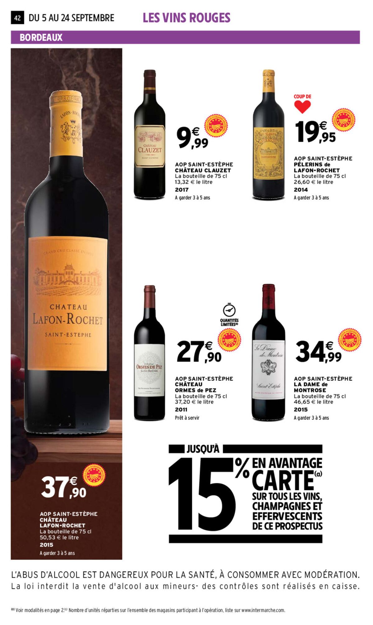 Catalogue EVE FOIRE AUX VINS AUTOMNE, page 00038