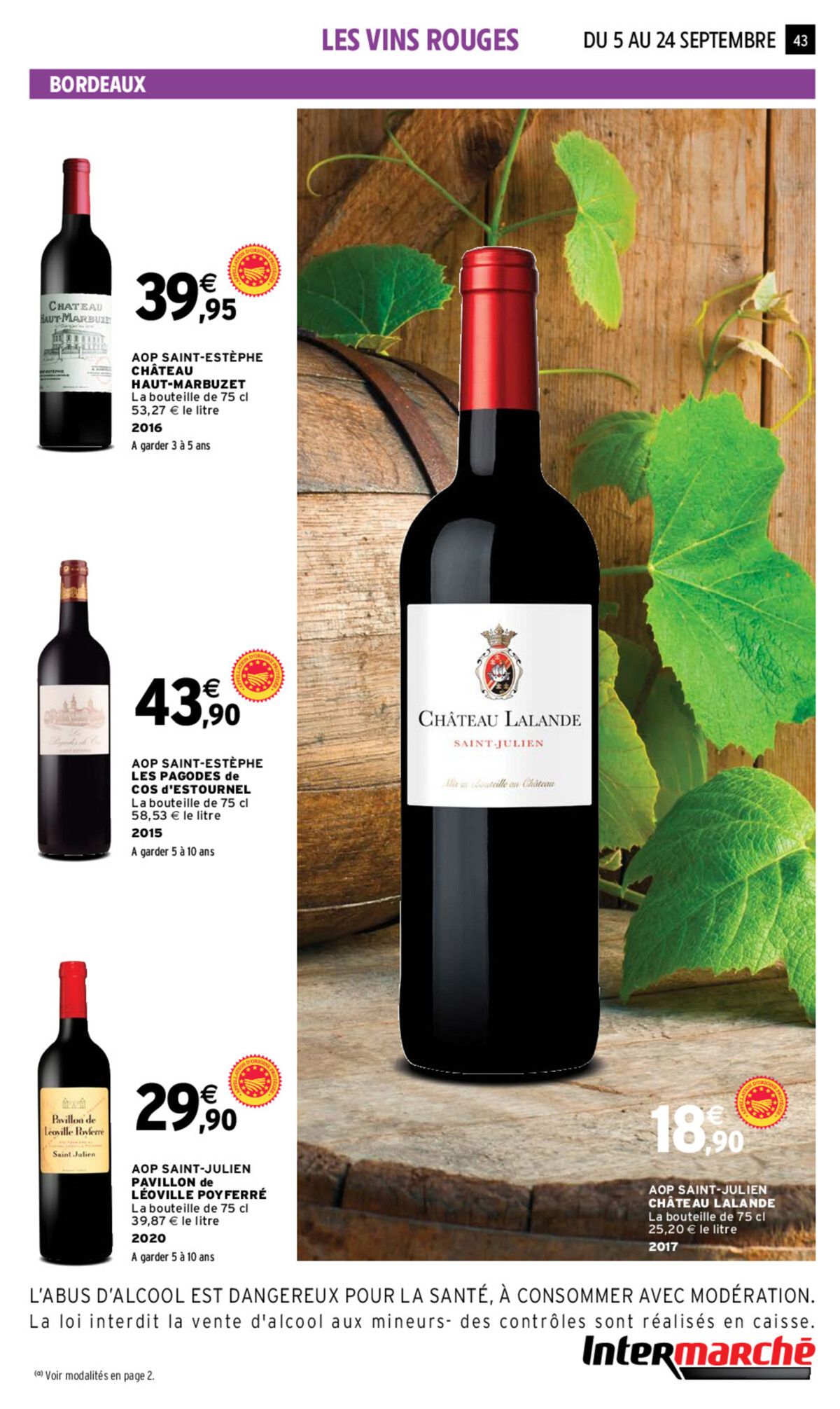 Catalogue EVE FOIRE AUX VINS AUTOMNE, page 00039