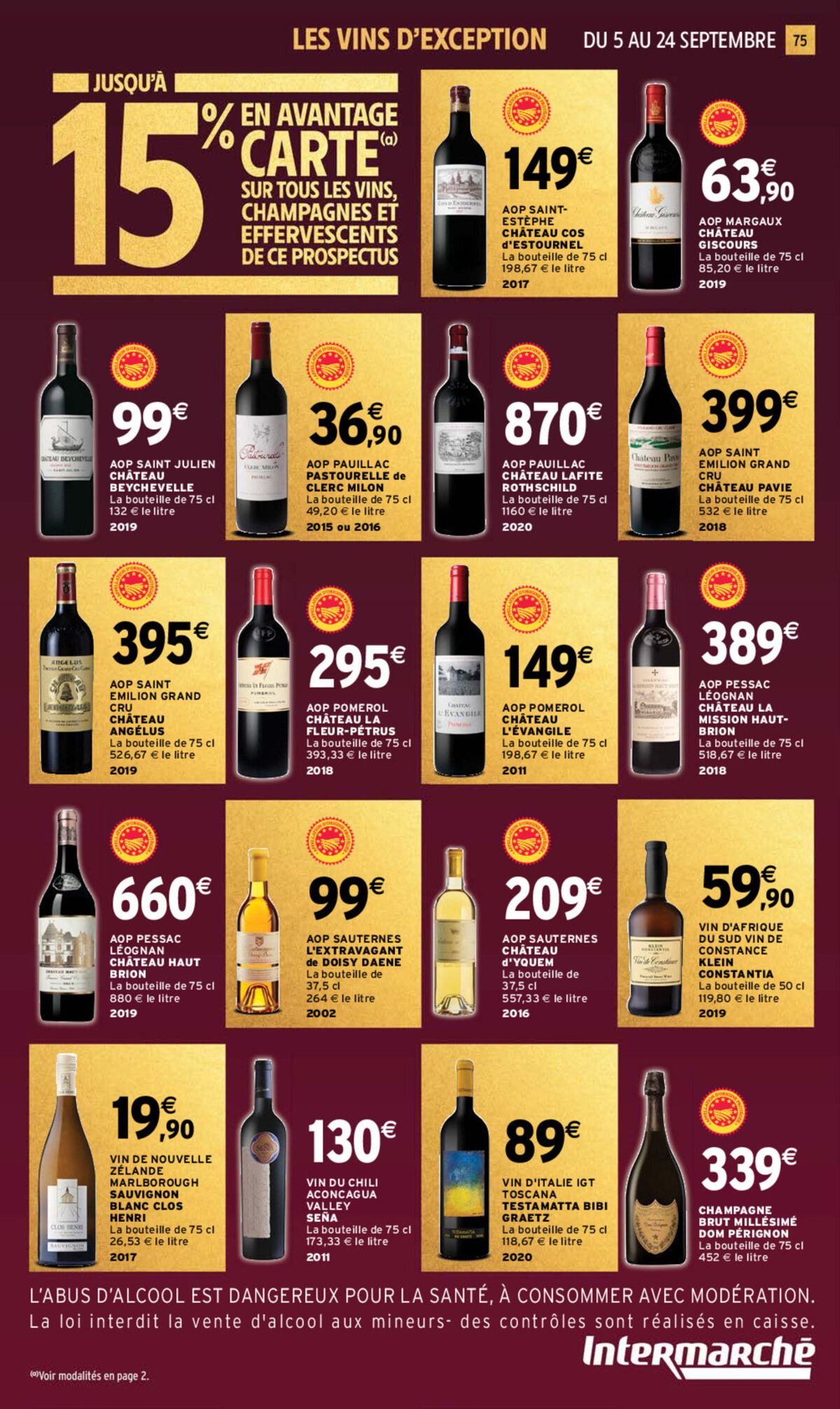 Catalogue EVE FOIRE AUX VINS AUTOMNE, page 00074