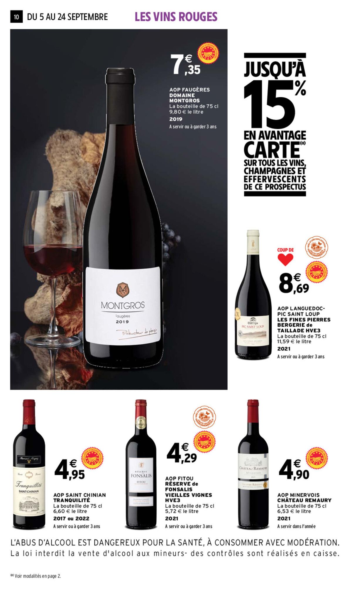 Catalogue EVE FOIRE AUX VINS AUTOMNE, page 00003