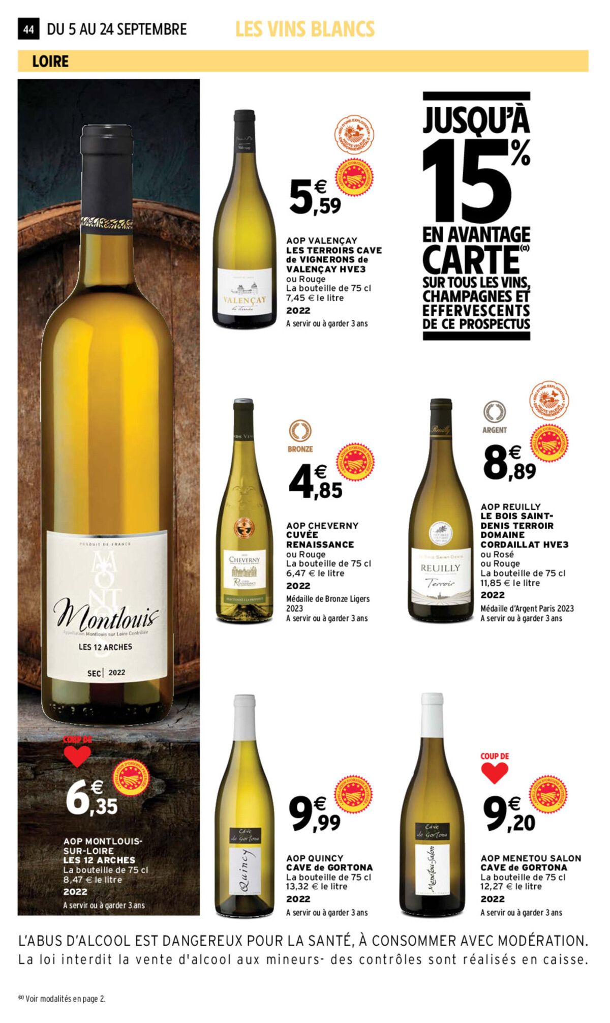 Catalogue EVE FOIRE AUX VINS AUTOMNE, page 00040