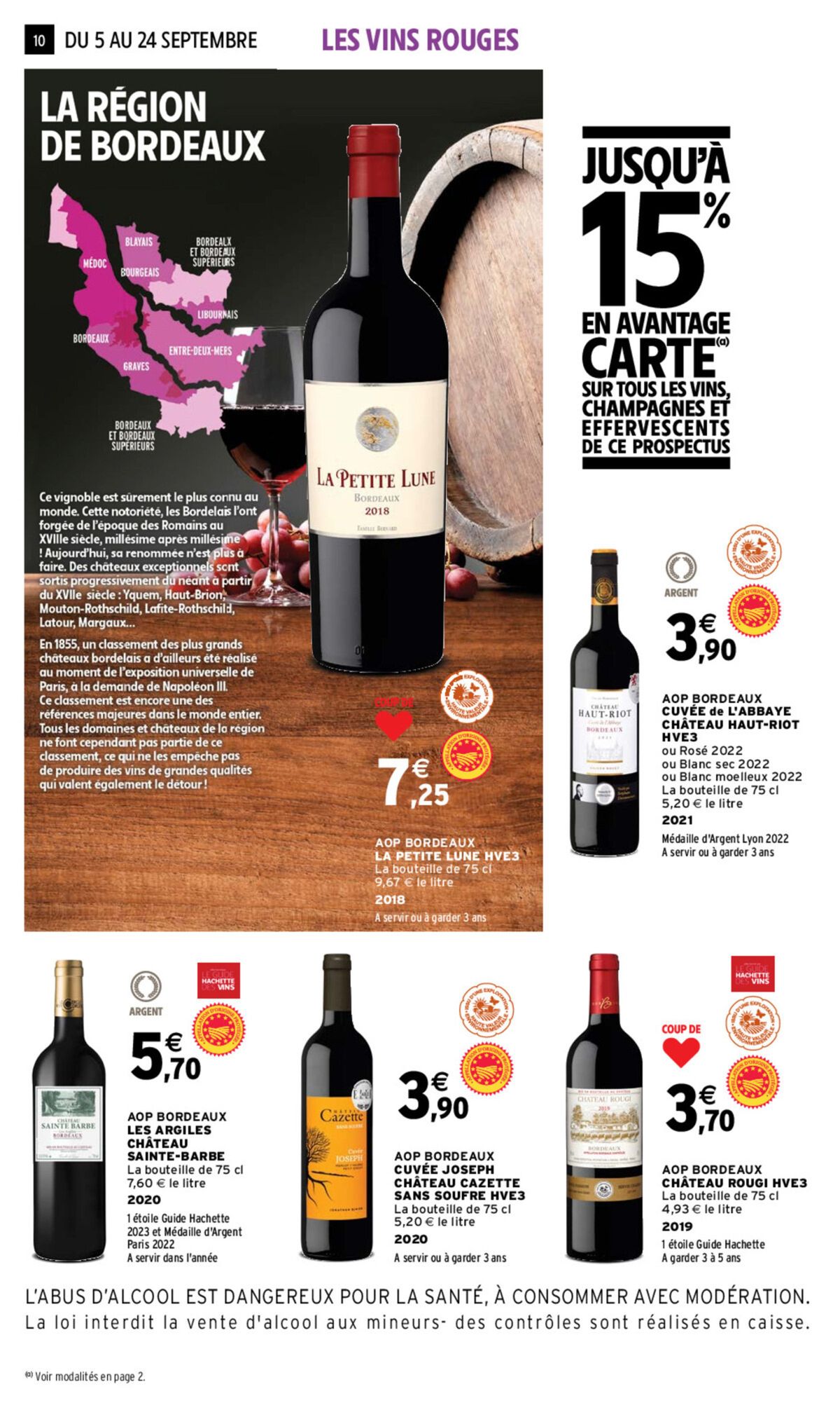 Catalogue EVE FOIRE AUX VINS AUTOMNE, page 00003