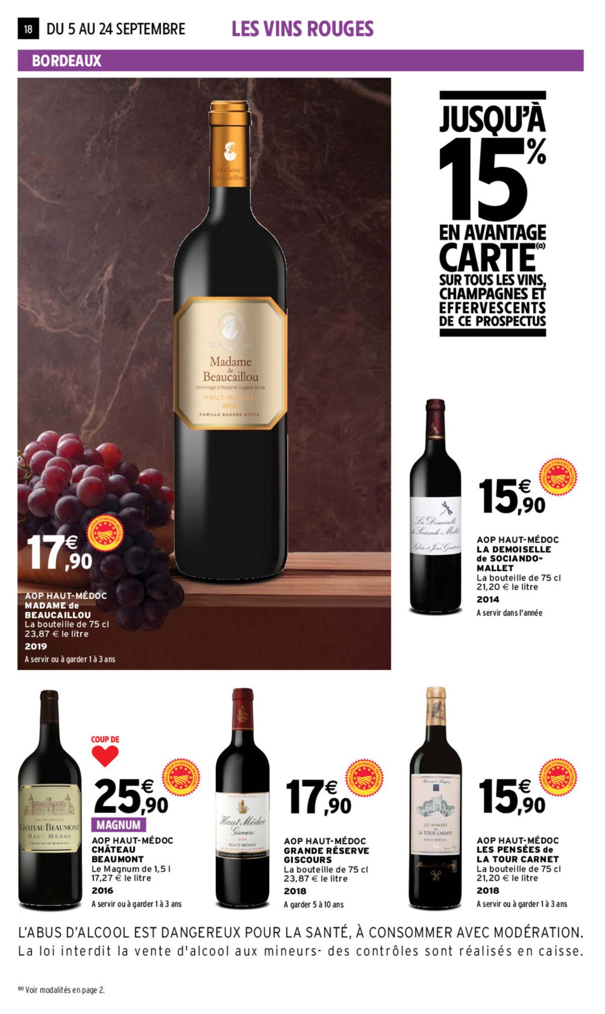 Catalogue EVE FOIRE AUX VINS AUTOMNE, page 00011