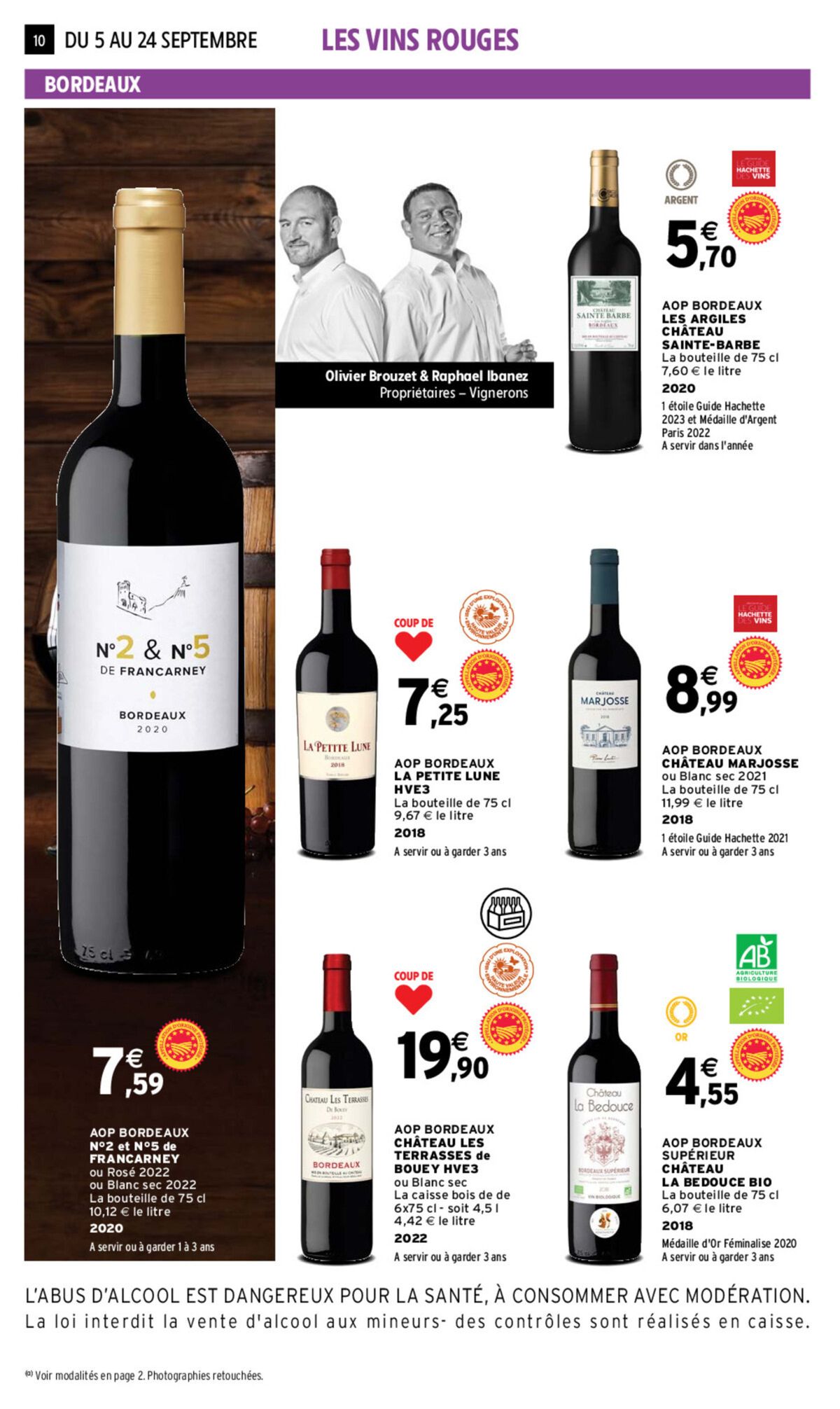 Catalogue EVE FOIRE AUX VINS AUTOMNE, page 00003