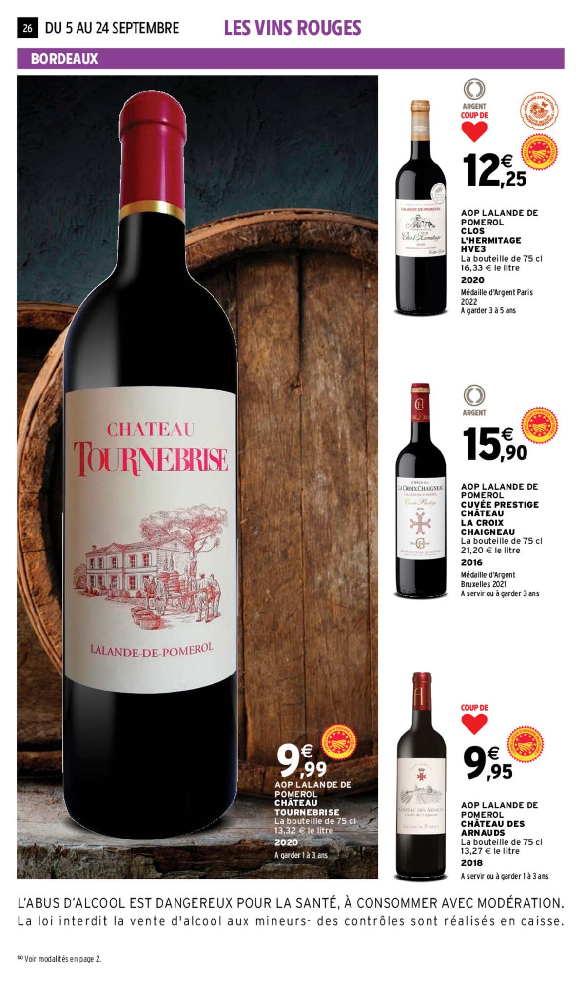 Catalogue EVE FOIRE AUX VINS AUTOMNE, page 00020