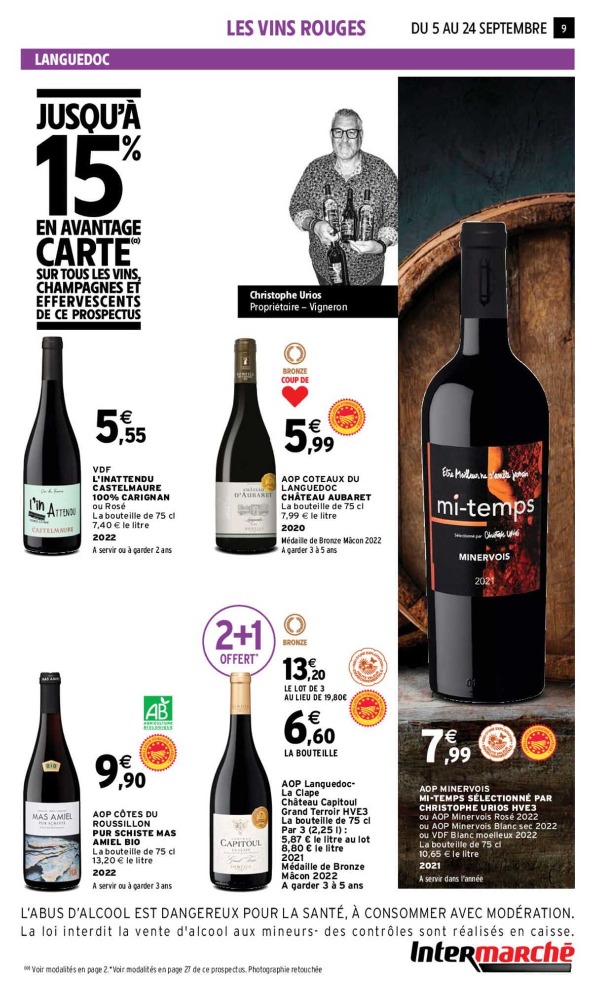 Catalogue EVE FOIRE AUX VINS AUTOMNE, page 00002