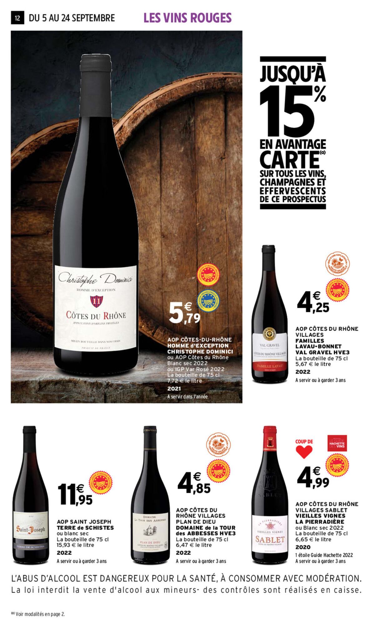 Catalogue EVE FOIRE AUX VINS AUTOMNE, page 00005