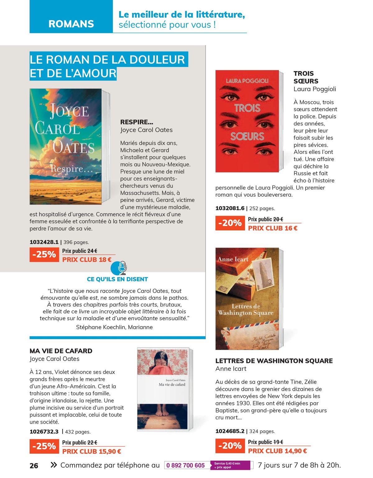 Catalogue France Loisirs Le Mag (Lire, feuilleter, dévorer... Vive la rentrée!), page 00026