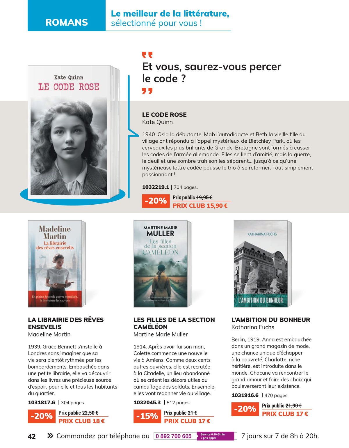 Catalogue France Loisirs Le Mag (Lire, feuilleter, dévorer... Vive la rentrée!), page 00042