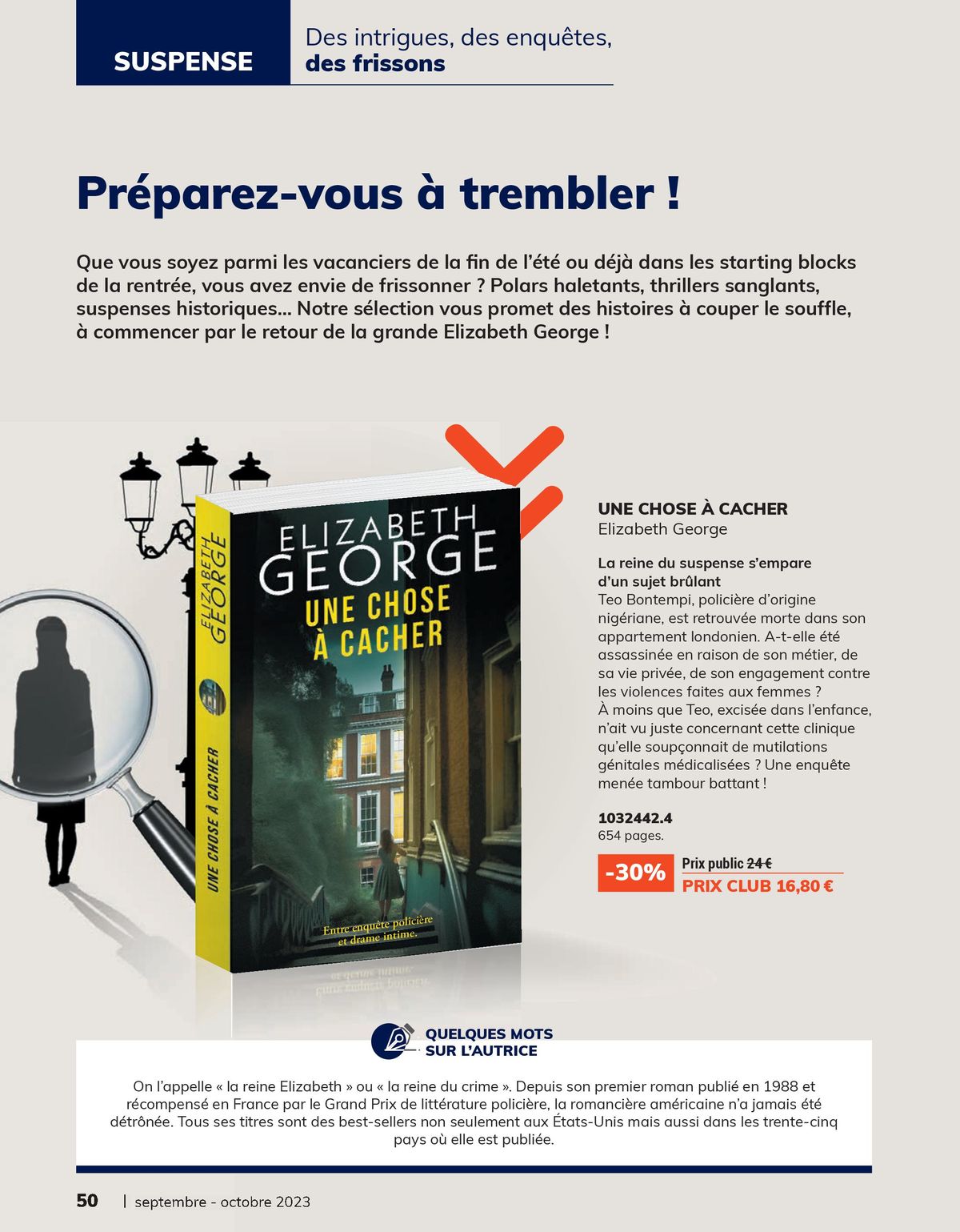 Catalogue France Loisirs Le Mag (Lire, feuilleter, dévorer... Vive la rentrée!), page 00050