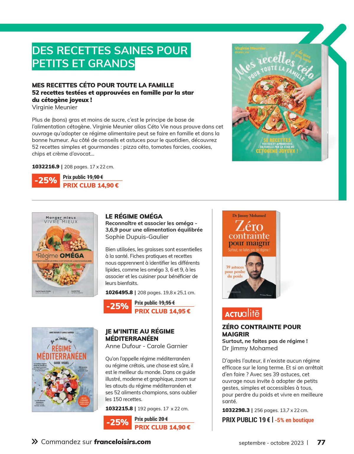 Catalogue France Loisirs Le Mag (Lire, feuilleter, dévorer... Vive la rentrée!), page 00077
