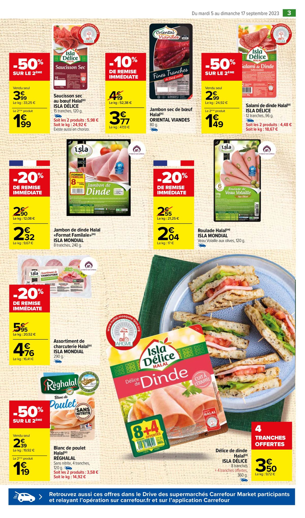 Catalogue Les petits prix Halal, page 00003
