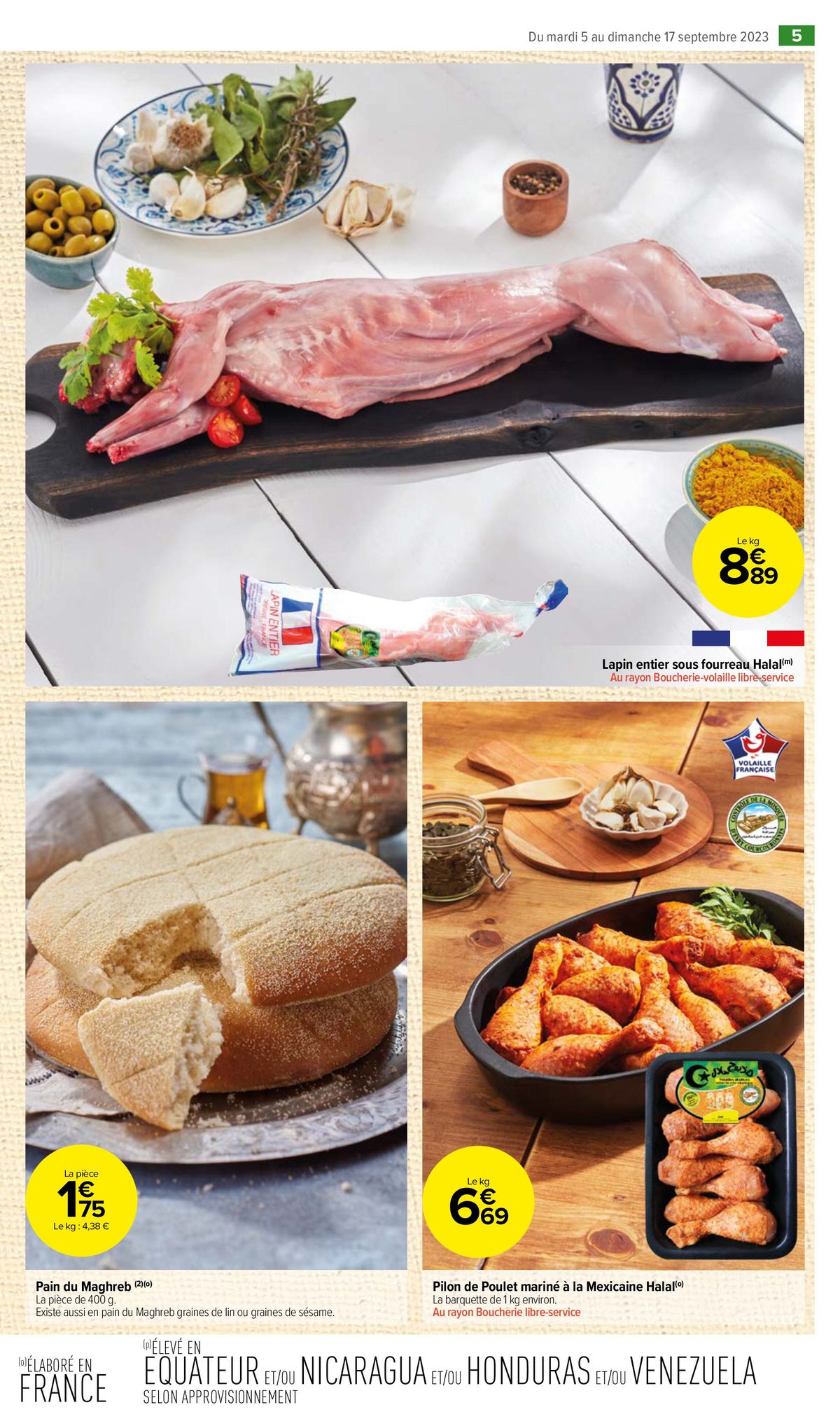 Catalogue Les petits prix Halal, page 00005