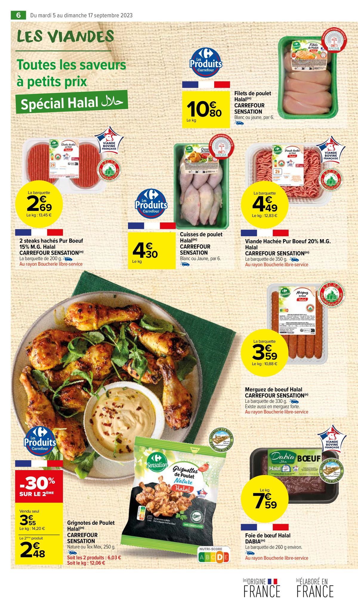 Catalogue Les petits prix Halal, page 00006