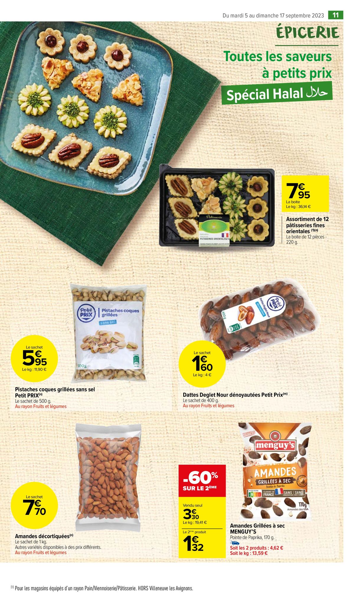 Catalogue Les petits prix Halal, page 00011