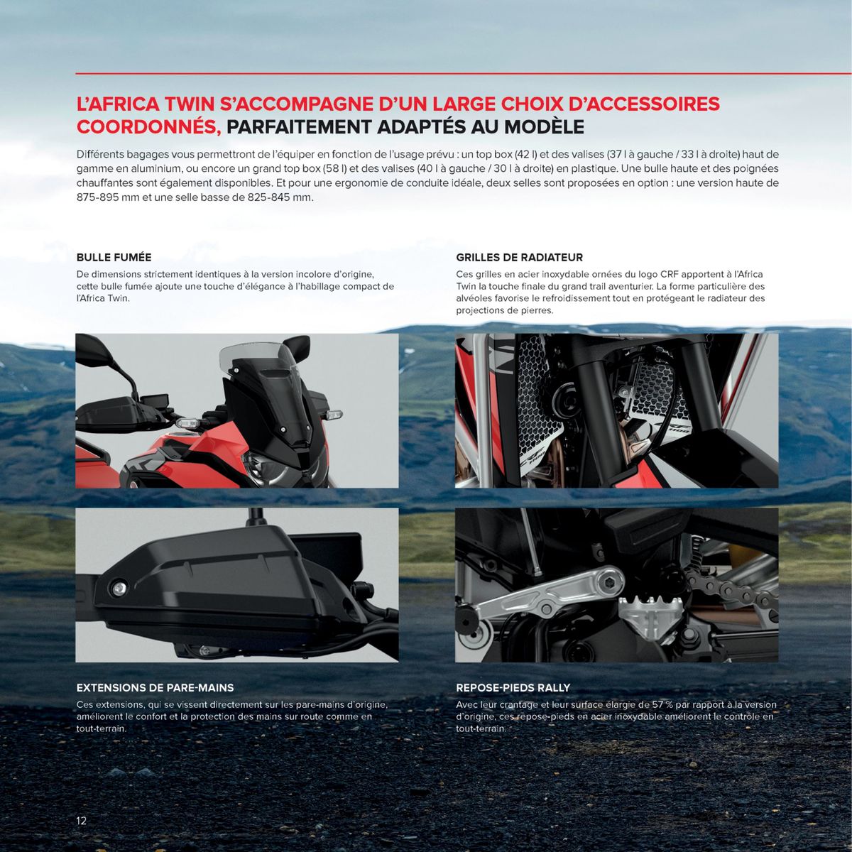 Catalogue AFRICA TWIN, page 00012