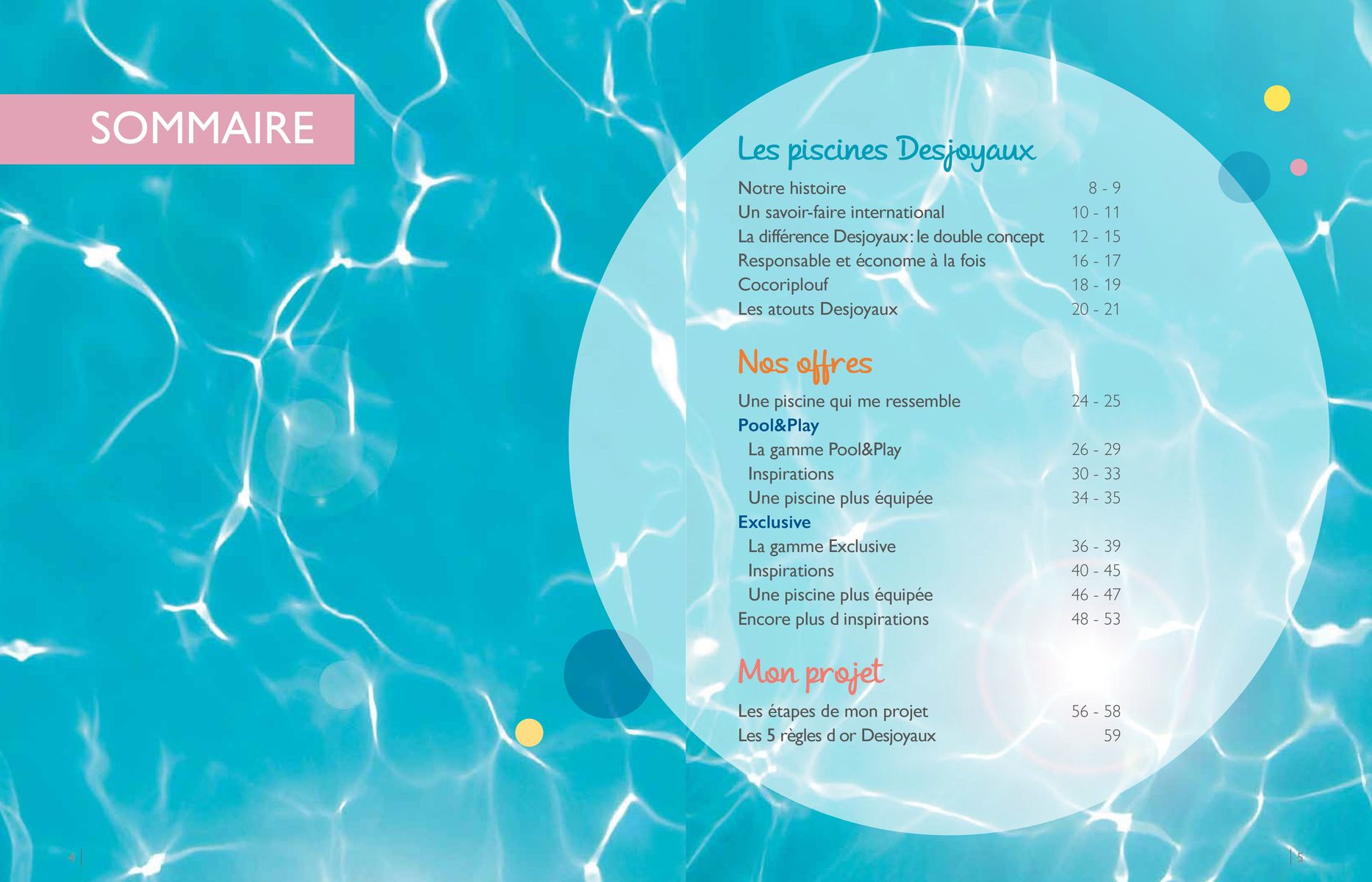 Catalogue Piscines, page 00003