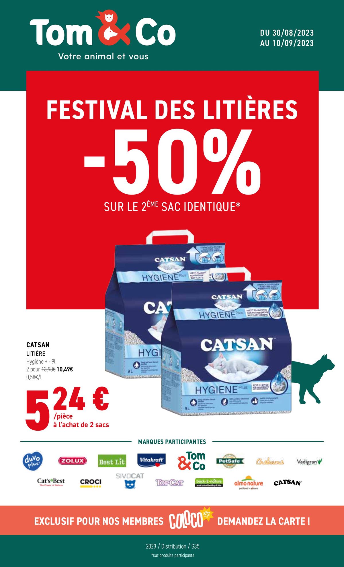 Catalogue Festival del litières -50%, page 00001