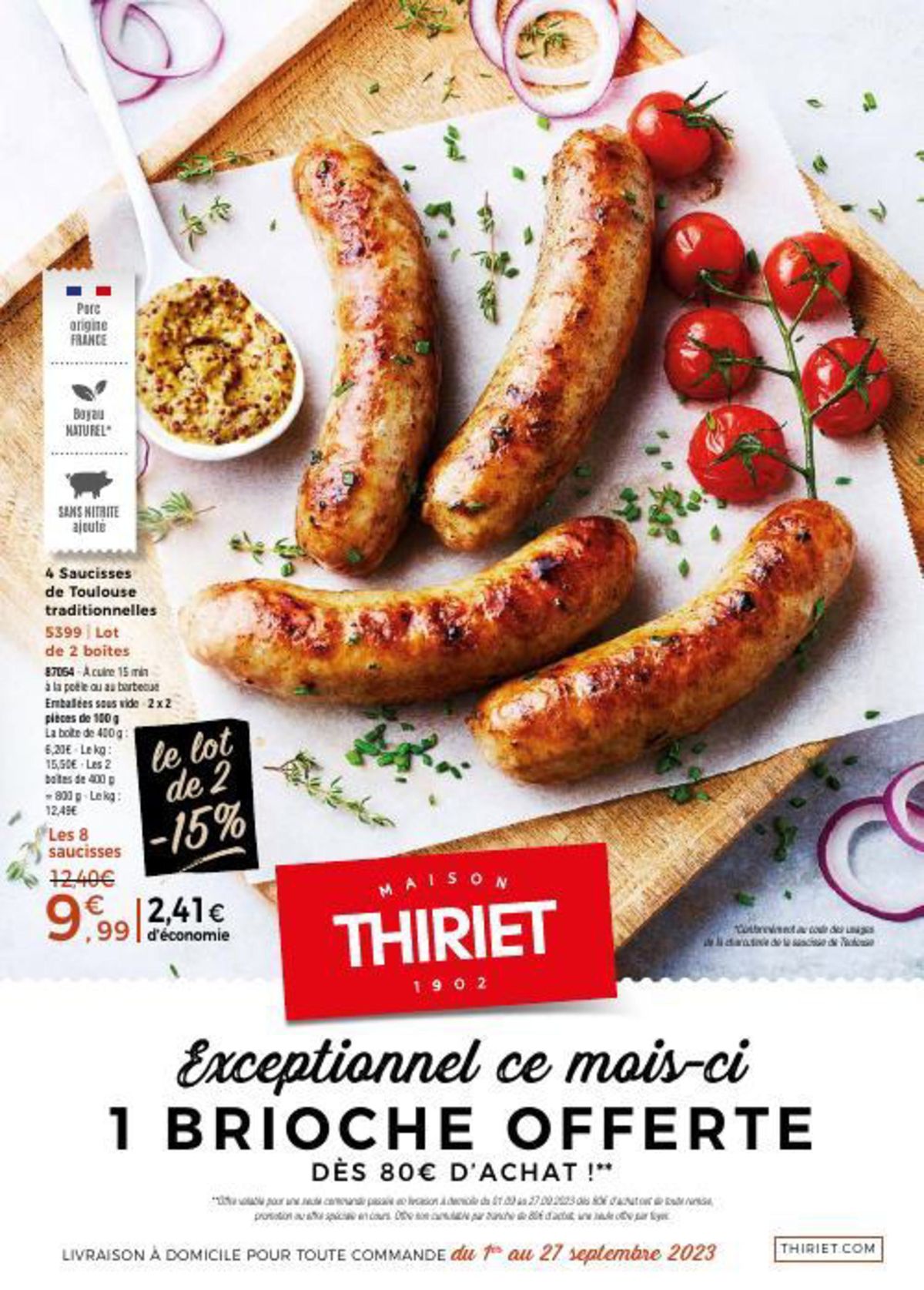 Catalogue Catalogue Maison Thiriet, page 00001