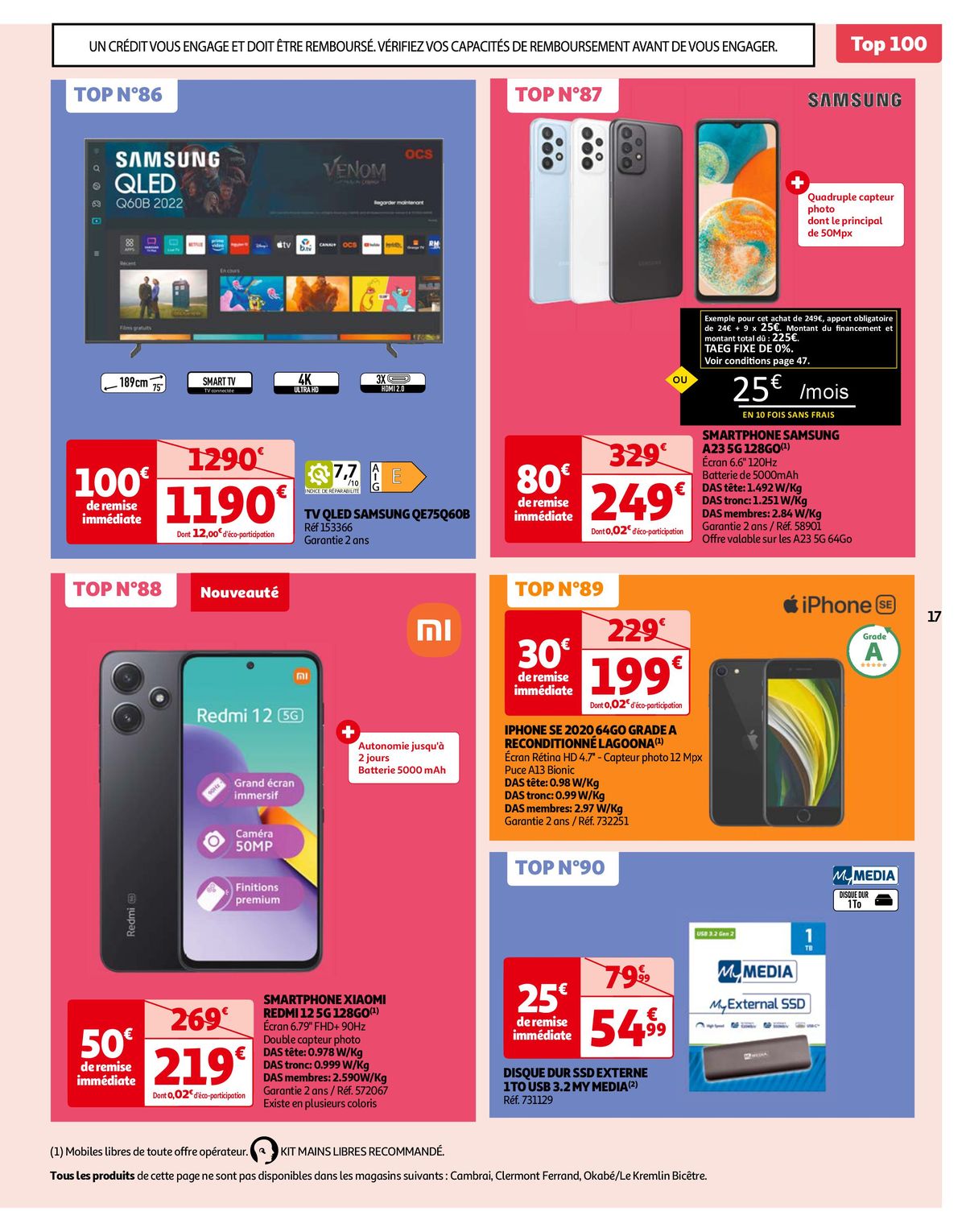 Catalogue Des promos au top !, page 00017