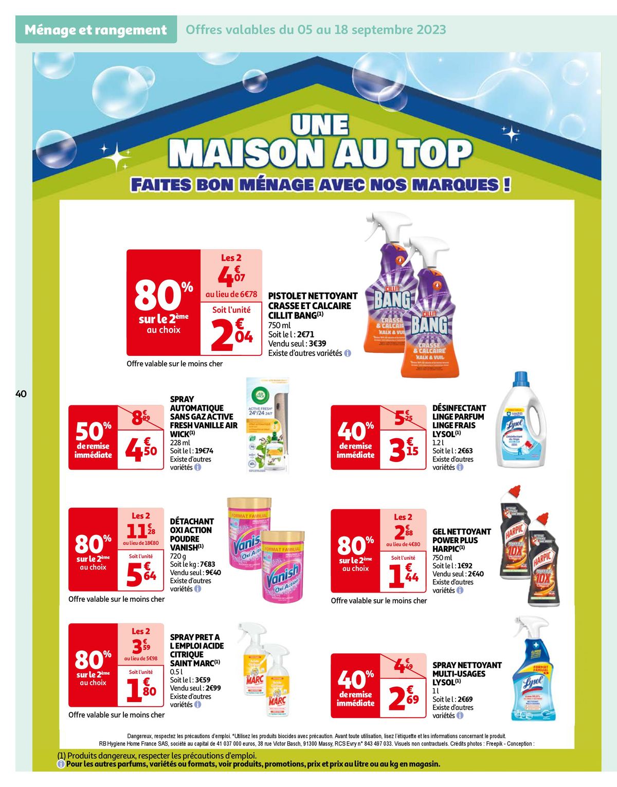 Catalogue Des promos au top !, page 00040