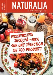 Promos de Magasins Bio à Saint-Laurent-du-Var | Le mois de L'Oseille sur Naturalia | 01/09/2023 - 30/09/2023