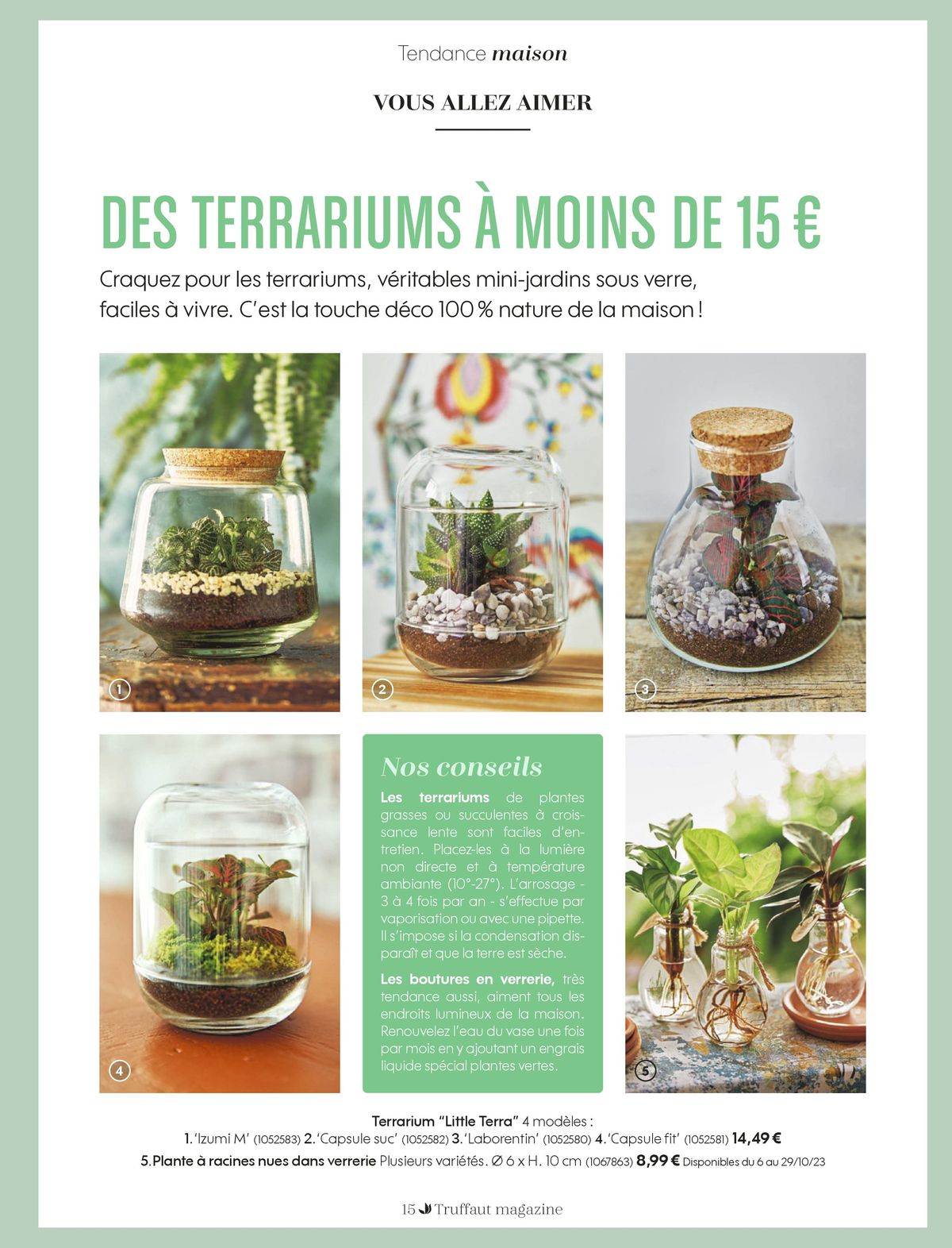 Catalogue Truffaut Magazine 92, page 00015