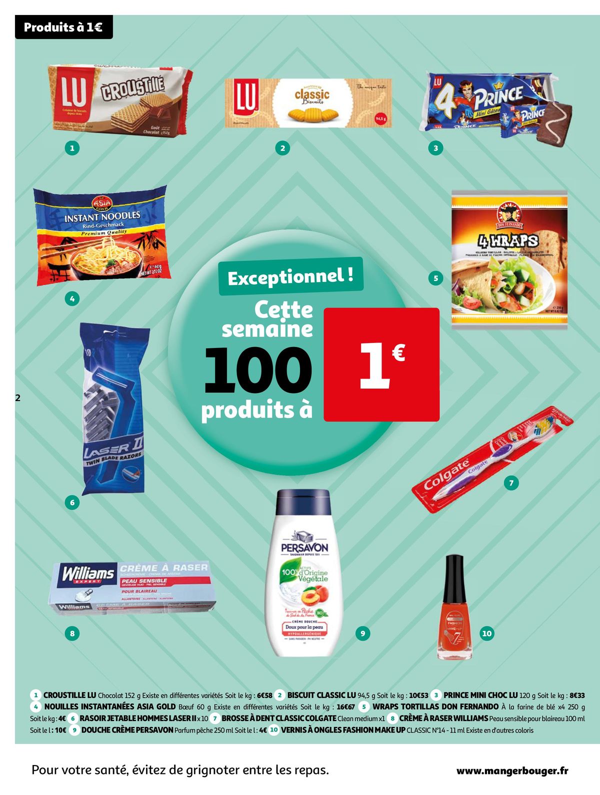 Catalogue Nos offres self discount !, page 00002