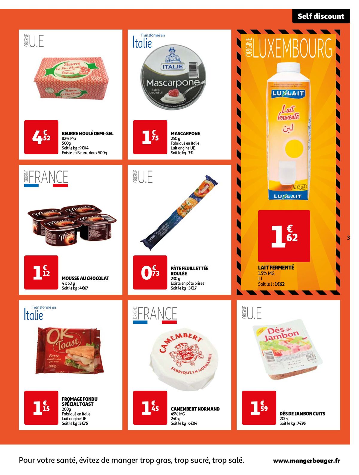 Catalogue Nos offres self discount !, page 00003