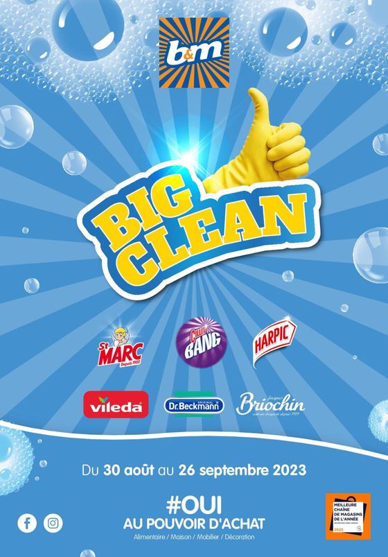 Catalogue B&M à Toulouse | Big clean | 11/09/2023 - 26/09/2023