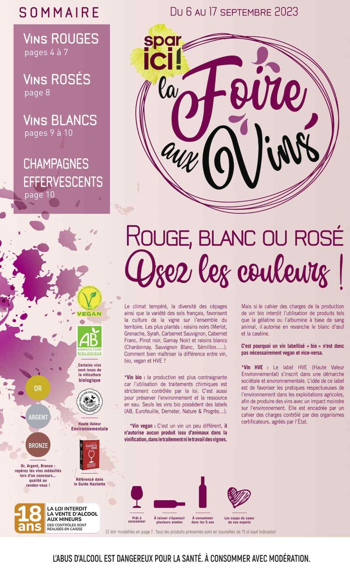 Catalogue La Foire aux Vins, page 00004