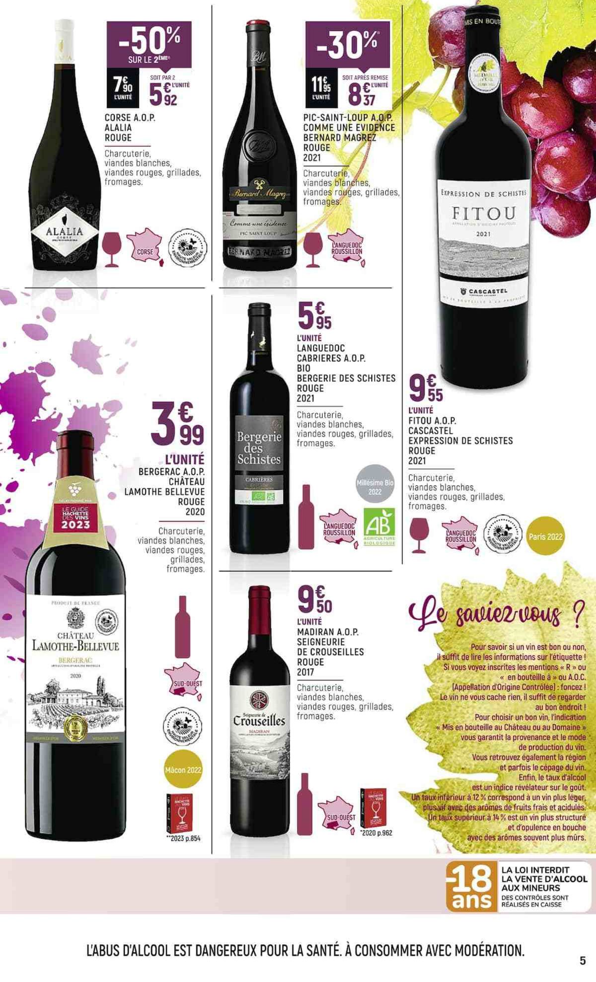 Catalogue La Foire aux Vins, page 00007