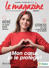 Promos de Beauté à Marseille | Mon cœur je le protège ! sur Pharmacien Giphar | 04/09/2023 - 31/10/2023