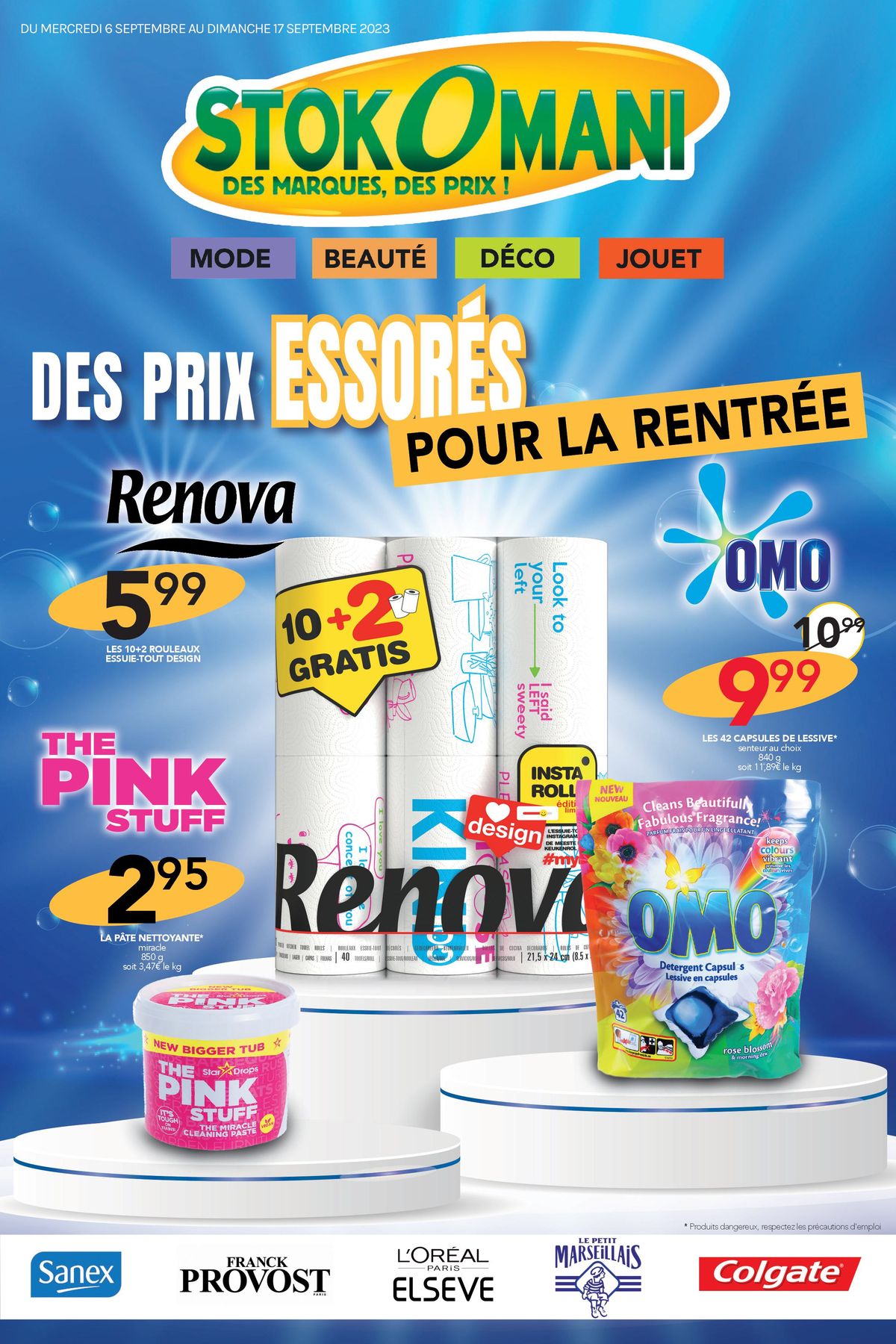 Catalogue DES PRIX ESSORÉS POUR LA RENTRÉE, page 00001